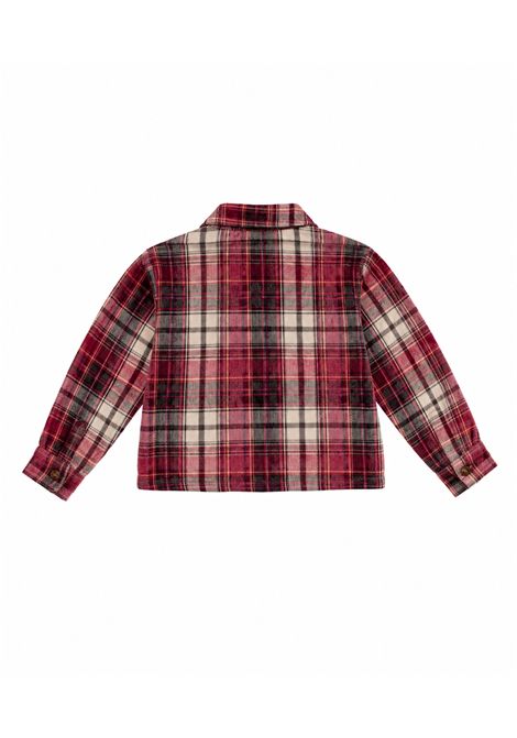 Camicia a quadri U+E' BY MISS GRANT | UEM0897NBORDEAX